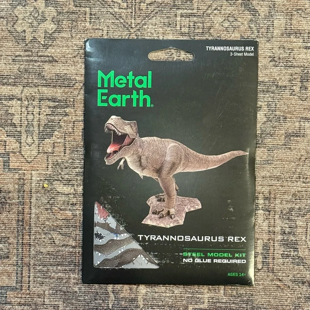 Tyrannosaurus Rex 3D Metal‎ Model Kit - Brown